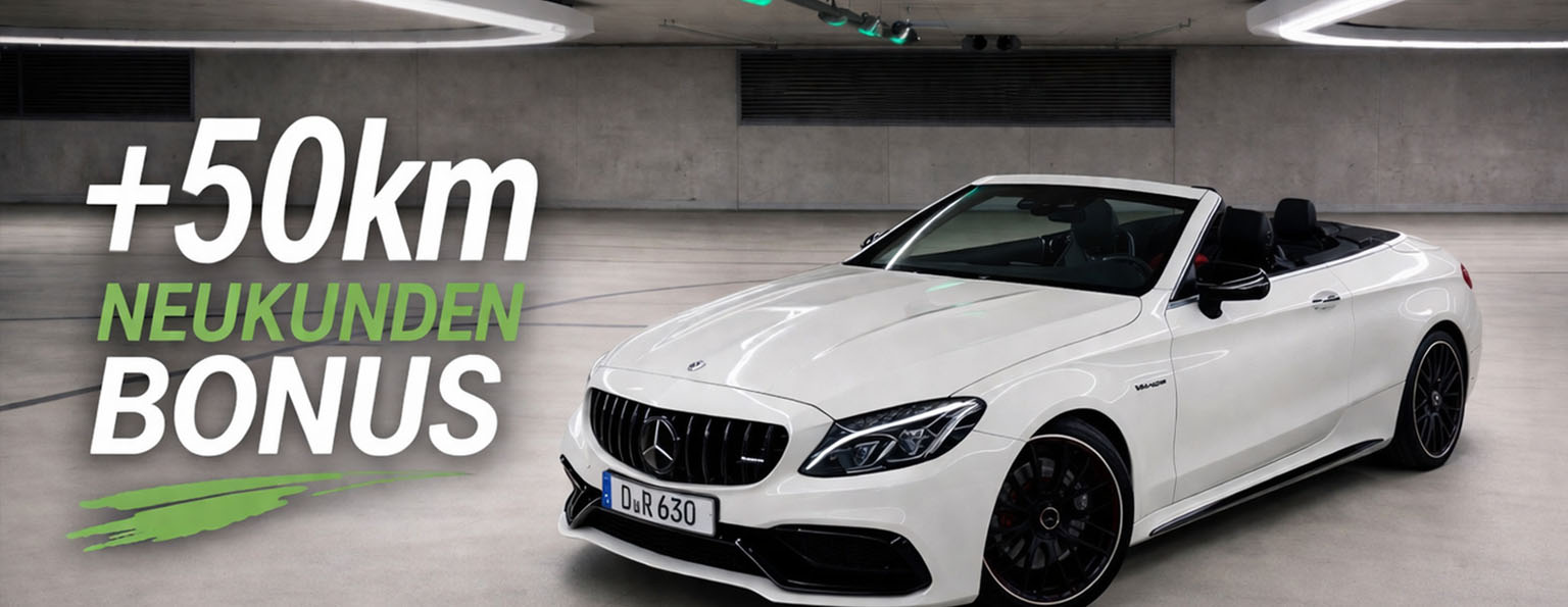 Mercedes C63 AMG Cabrio mieten