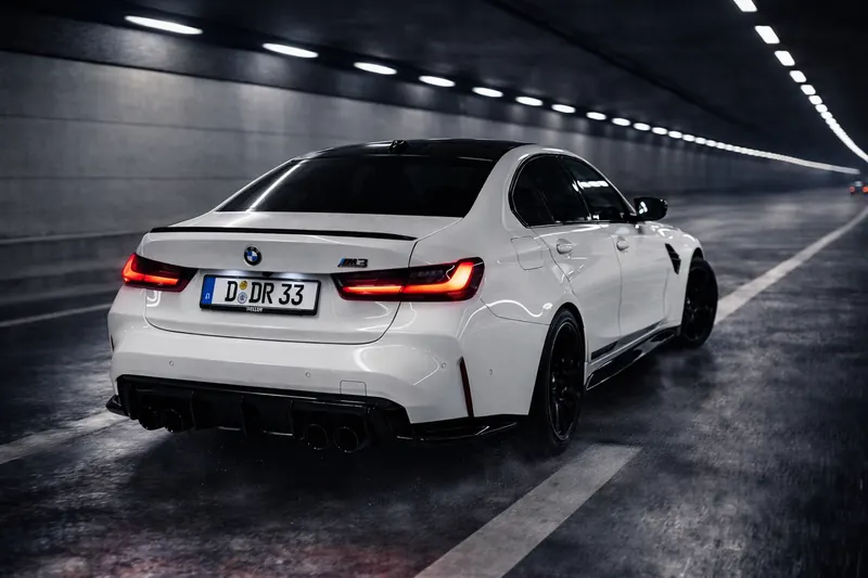 BMW M3 Heckansicht