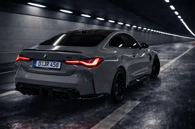 BMW M4 Heckansicht