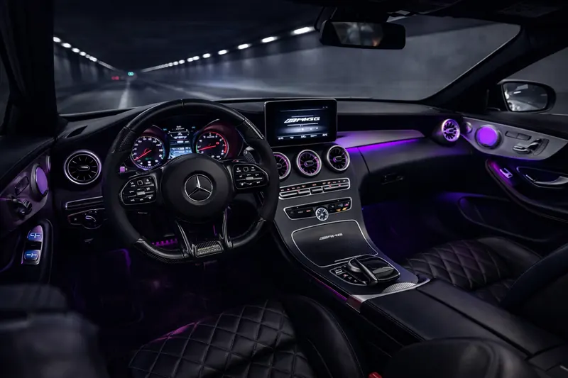 Mercedes C63 AMG Innenraum